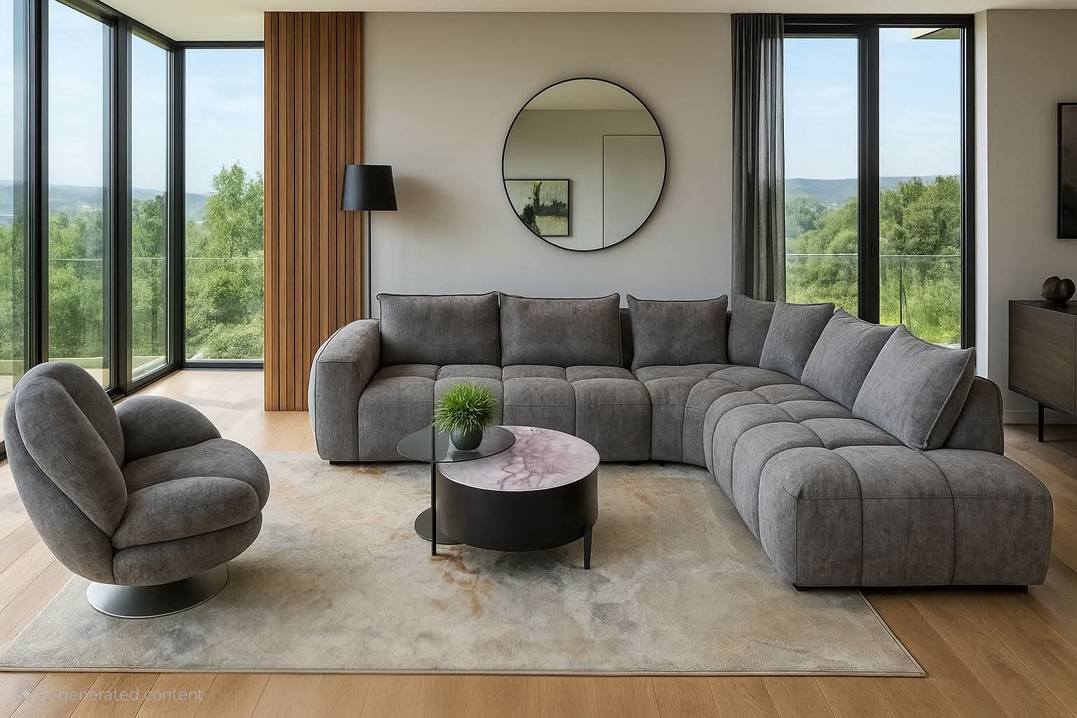 Roberto Plush Lounge Suite